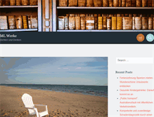 Tablet Screenshot of ml-werke.de